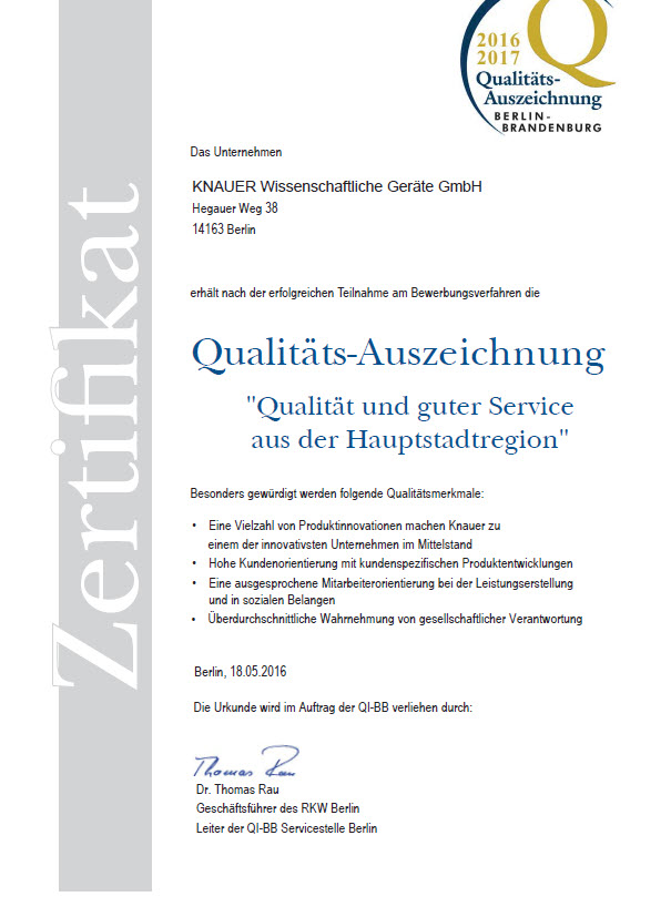knauer urkunde